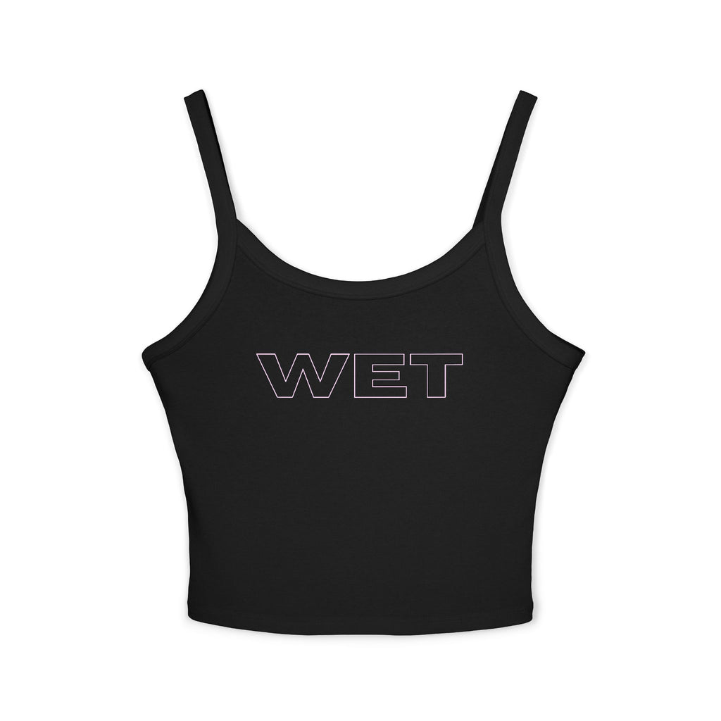 WET pink graphic bold text Tank Top | Drop 002 | BMADINC