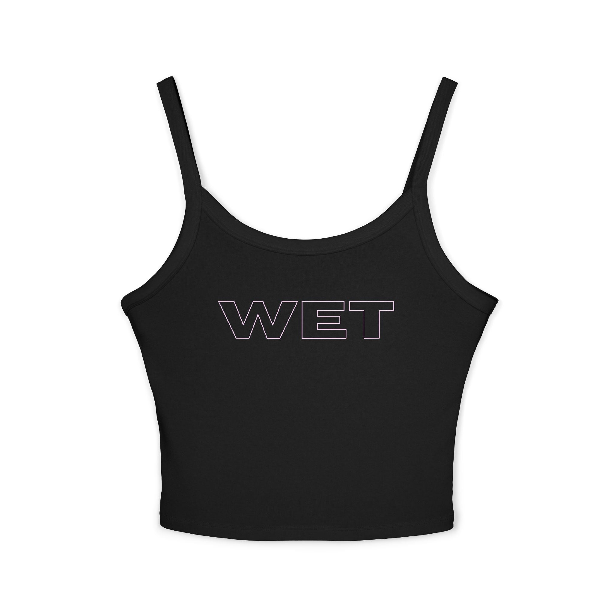 WET pink graphic bold text Tank Top | Drop 002 | BMADINC